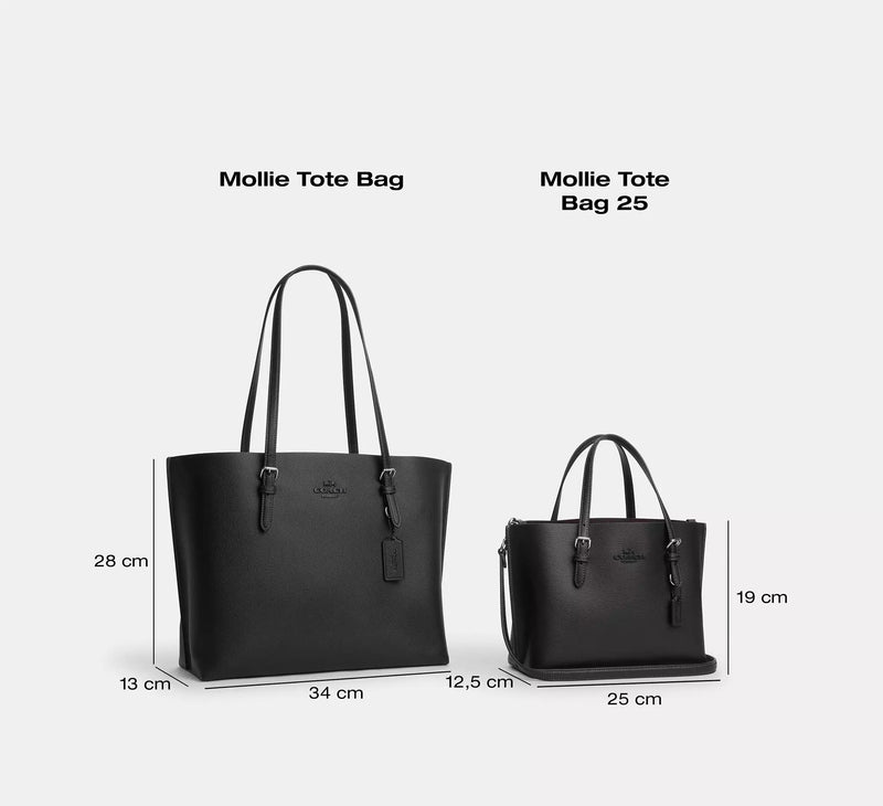 Sac Mollie Tote Bag 25 en noir CV966