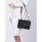 Sac à main Klare en cuir pour femme Crossbody In Signature Canvas