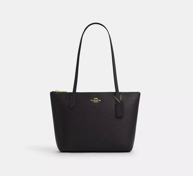 Sac a epaule COACH Fiona Zip Tote Bag noir CW395