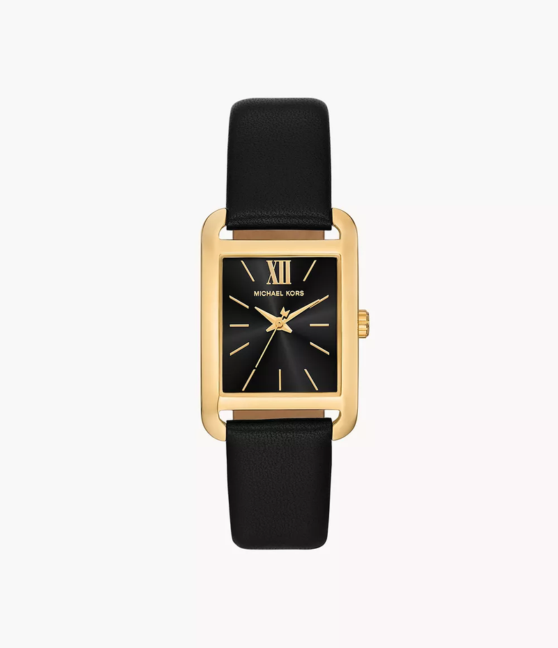 Montre cuir noir - MKO1029