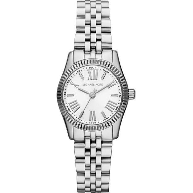 Michael Kors MK3228 Montre Lexington Bracelet en Acier Inoxydable pour Femme, Argent