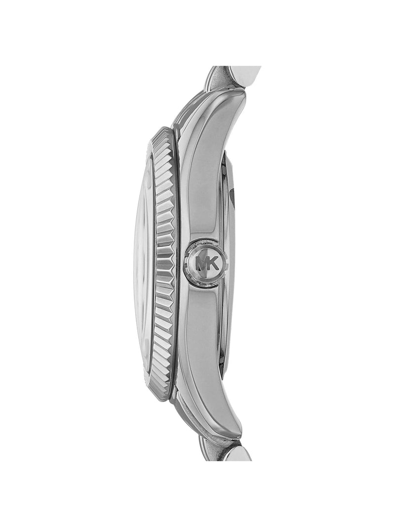 Michael Kors MK3228 Montre Lexington Bracelet en Acier Inoxydable pour Femme, Argent