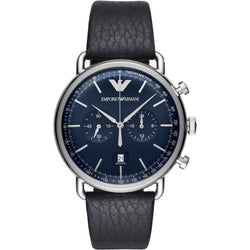 Montre Emporio Armani Homme Cuir Bleu AR11105