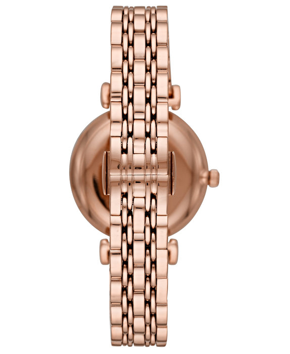 Montre Femme Emporio Armani Retro Or Rose Acier Inoxydable AR11244