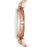 Montre Femme Emporio Armani Retro Or Rose Acier Inoxydable AR11244