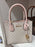 Michael Kors Mercer Medium Pebbled Leather Crossbody Vanilla rose