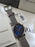 Montre Emporio Armani homme chronographe fond bleu