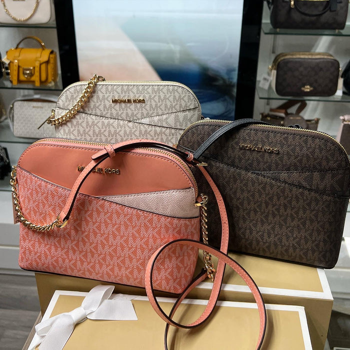 Sac bandoulière michael kors authentique saumon