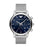 Montre Emporio Armani homme chronographe fond bleu