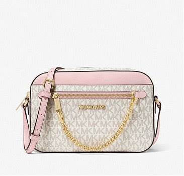 Sac Michael Kors pour femme rose vanilla Crossbody