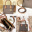 Michael Kors Mercer Medium Pebbled Leather Crossbody brown