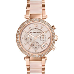 Montre Chronographe Femme Michael Kors Parker Rose Gold MK5896