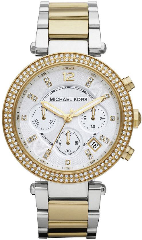 Montre Chronographe Femme Michael Kors Parker Glitz MK5626